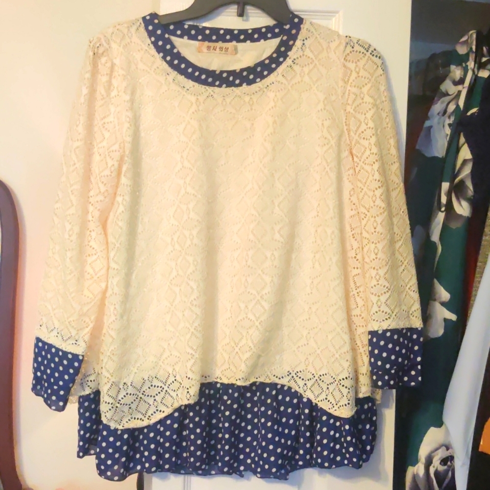 Cute layered Spring top